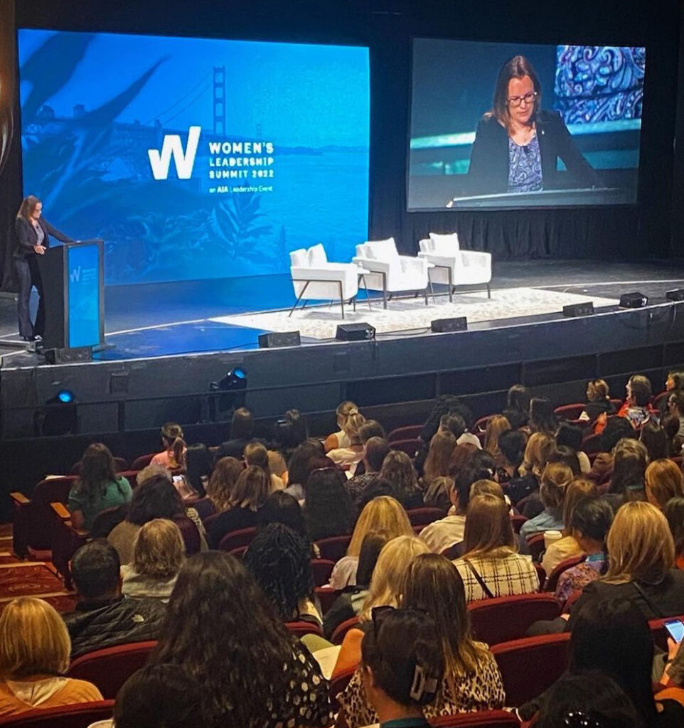 Stephanie Silkwood Addresses 2022 AIA Women’s Leadership Summit